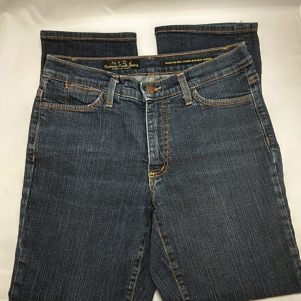 NYDJ Women's Blue Bootcut Denim Jeans Size 4